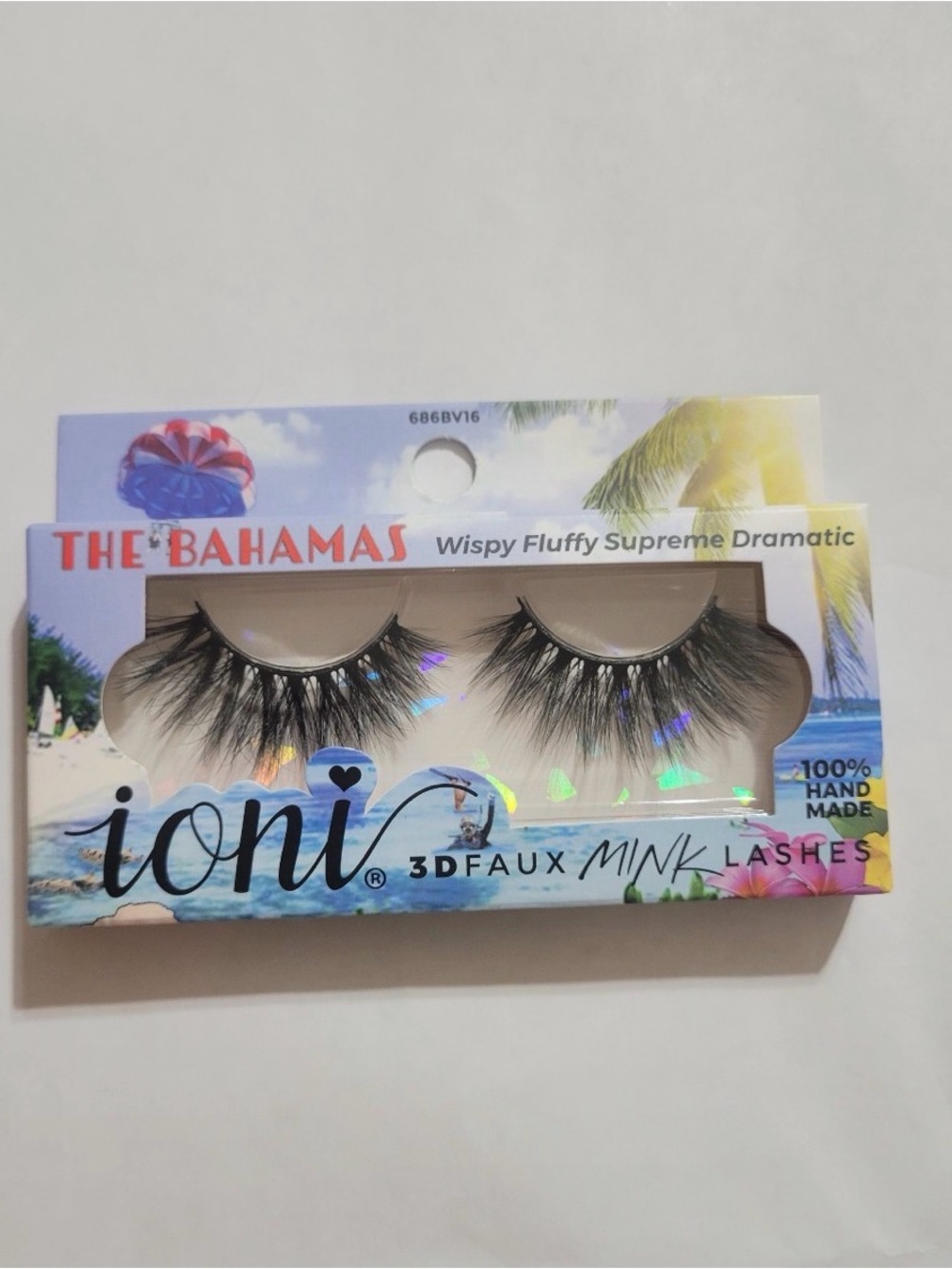 The Bahamas Wispy Fluffy Supreme Dramatic 3D Faux Mink Lashes - Black